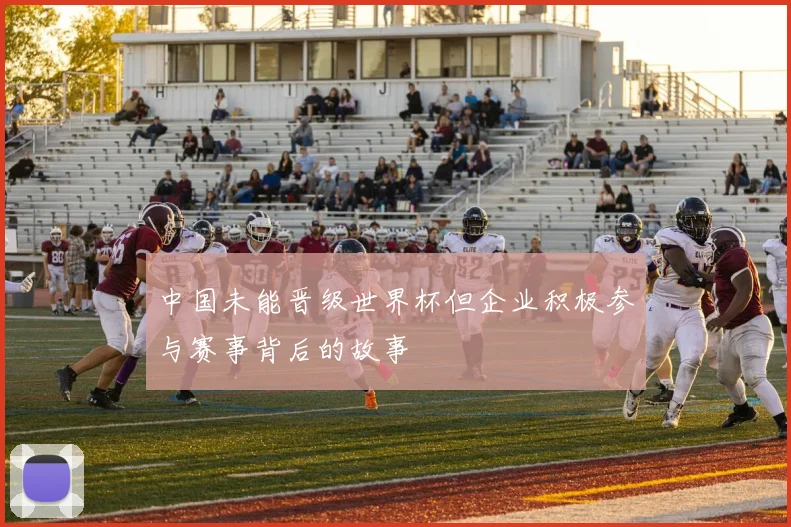 中国未能晋级世界杯但企业积极参与赛事背后的故事